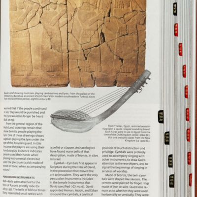 CSB Holy Land Illustrated Bible, British Tan LeatherTouch, Indexed