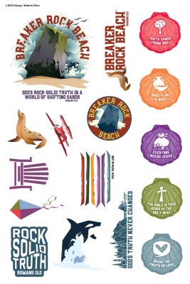 VBS 2024 Theme Stickers Lifeway   9781430088820