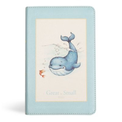 KJV Great and Small Bible, Baby Blue LeatherTouch