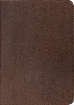 Esv Study Bible Cowhide Deep Brown Lifeway