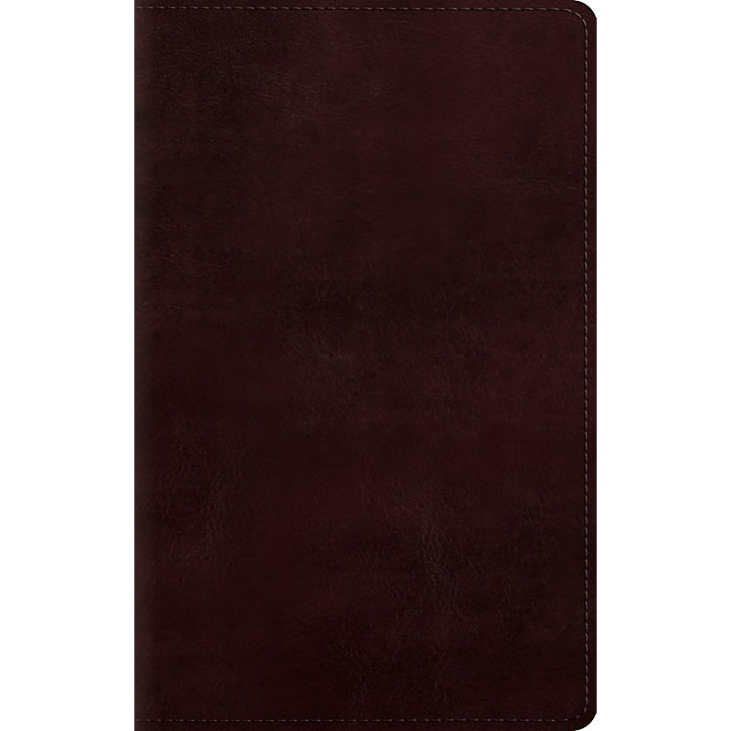 ESV Large Print Personal Size Bible (TruTone, Mahogany)