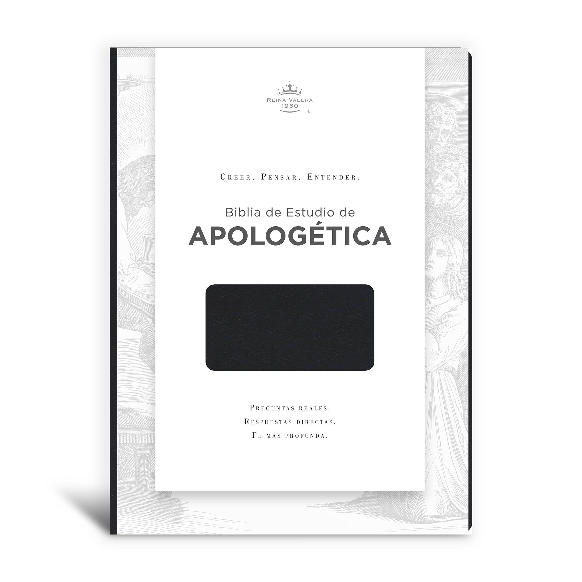 Biblia de Estudio de Apologética, negro imitación piel | Lifeway