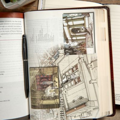 KJV Study Bible, Saddle Brown LeatherTouch