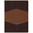 RVR 1960 Biblia de Estudio Holman, chocolate/terracota, símil piel con índice