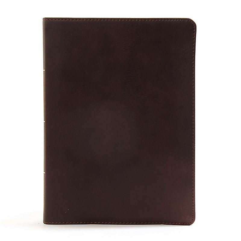 CSB Worldview Study Bible, Brown Genuine Leather