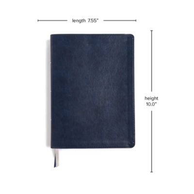 CSB Worldview Study Bible, Navy LeatherTouch