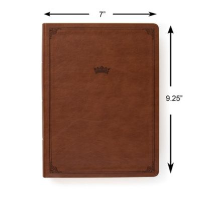 CSB Tony Evans Study Bible, British Tan LeatherTouch