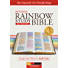 KJV Rainbow Study Bible, Kaleidoscope Black LeatherTouch