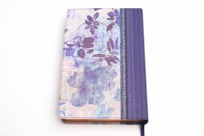 RVR 1960 Biblia de Estudio para Mujeres, azul floreado tela impresa con índice