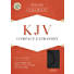 KJV Compact Ultrathin Bible, Charcoal LeatherTouch