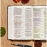 NIV Rainbow Study Bible, Purple LeatherTouch