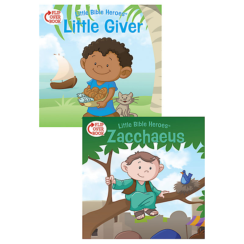 The Little Giver/Zacchaeus Flip-Over Book