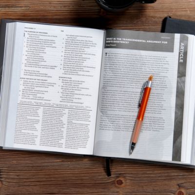 CSB Apologetics Study Bible, Gray Hardcover