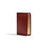CSB Large Print Compact Reference Bible, Brown LeatherTouch