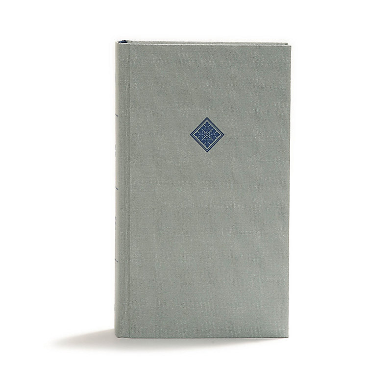 CSB Reader's Bible, Gray Cloth Over Board