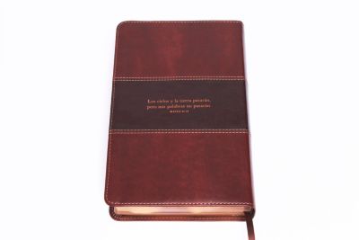 Biblia Peshitta, caoba duotono símil piel