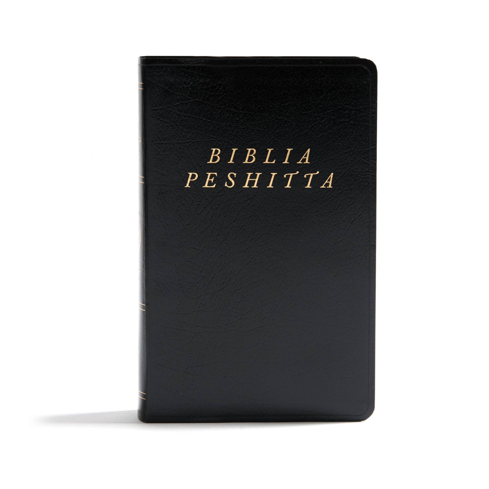 Biblia Peshitta, negro imitación piel con índice | Lifeway