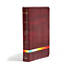 NIV Rainbow Study Bible, Maroon LeatherTouch