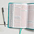 CSB Large Print Personal Size Reference Bible, Teal LeatherTouch, Indexed