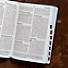 CSB Large Print Personal Size Reference Bible, Charcoal LeatherTouch, Indexed