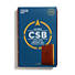 CSB Large Print Personal Size Reference Bible, Brown LeatherTouch