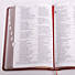 CSB Large Print Personal Size Reference Bible, Brown LeatherTouch, Indexed