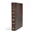 CSB Giant Print Reference Bible, Brown Genuine Leather, Indexed