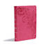 CSB Giant Print Reference Bible, Pink LeatherTouch