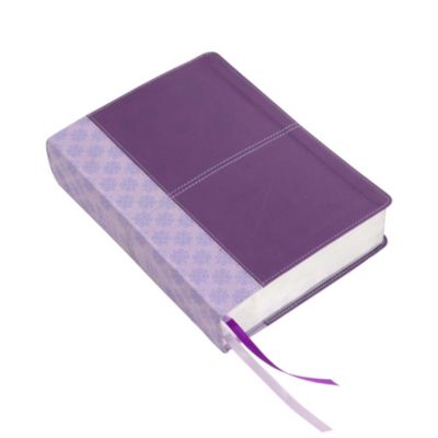 CSB Study Bible, Purple LeatherTouch, Indexed
