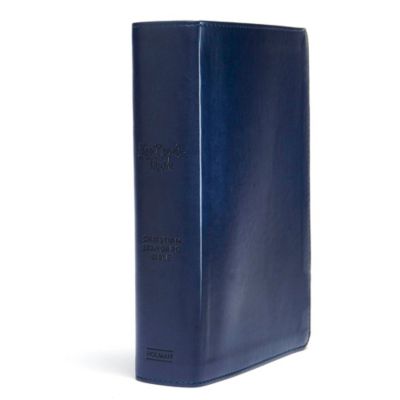 CSB She Reads Truth Bible, Navy LeatherTouch, Indexed