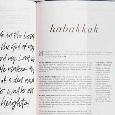 CSB She Reads Truth Bible, Navy LeatherTouch, Indexed