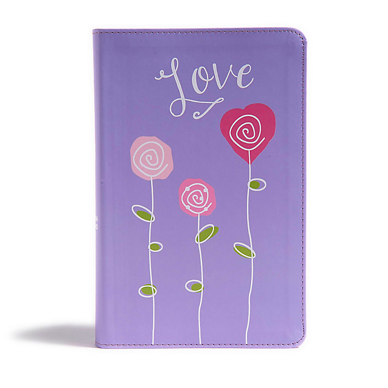CSB Kids Bible, Love LeatherTouch
