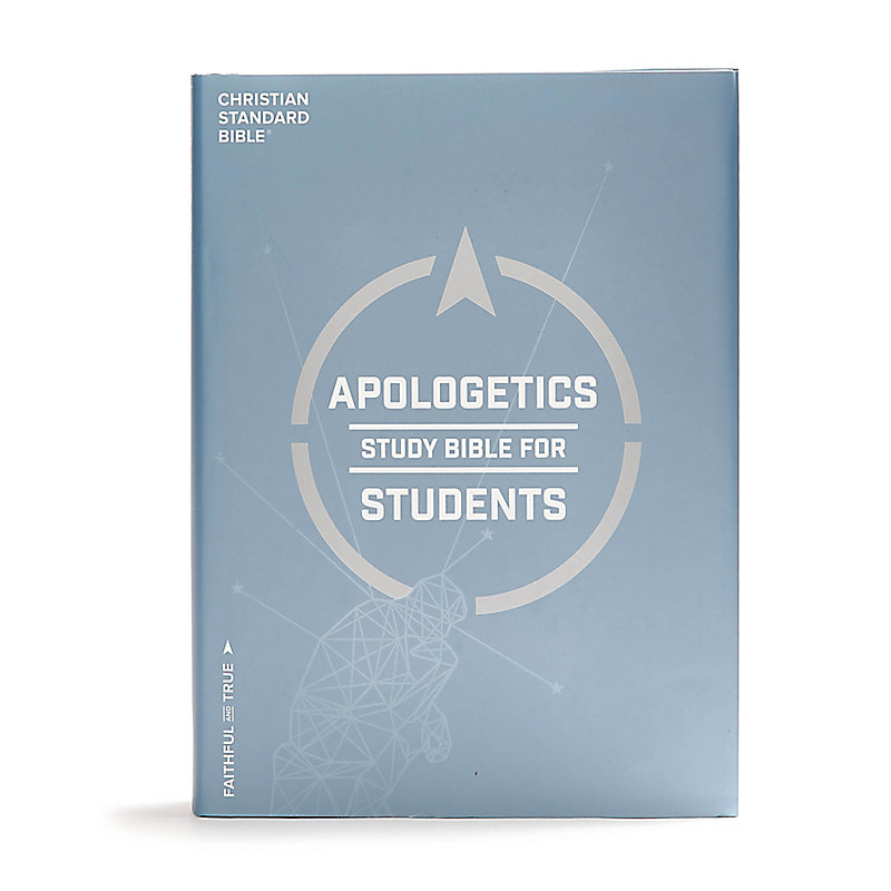 CSB Apologetics Study Bible for Students, Blue Hardcover, Indexed