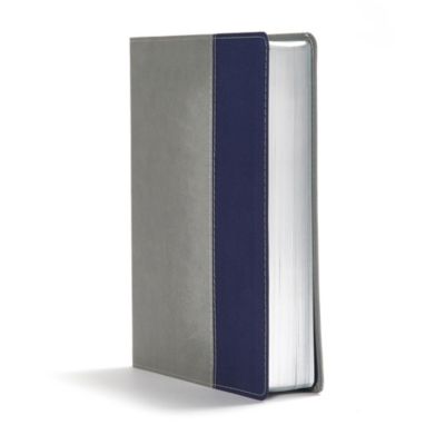 CSB Apologetics Study Bible for Students, Gray/Navy LeatherTouch