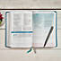 The CSB Study Bible For Women, Teal Flowers LeatherTouch