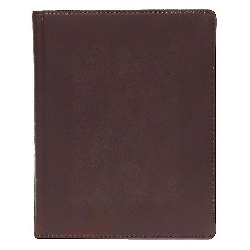 CSB Notetaking Bible, Brown Genuine Leather Over Board