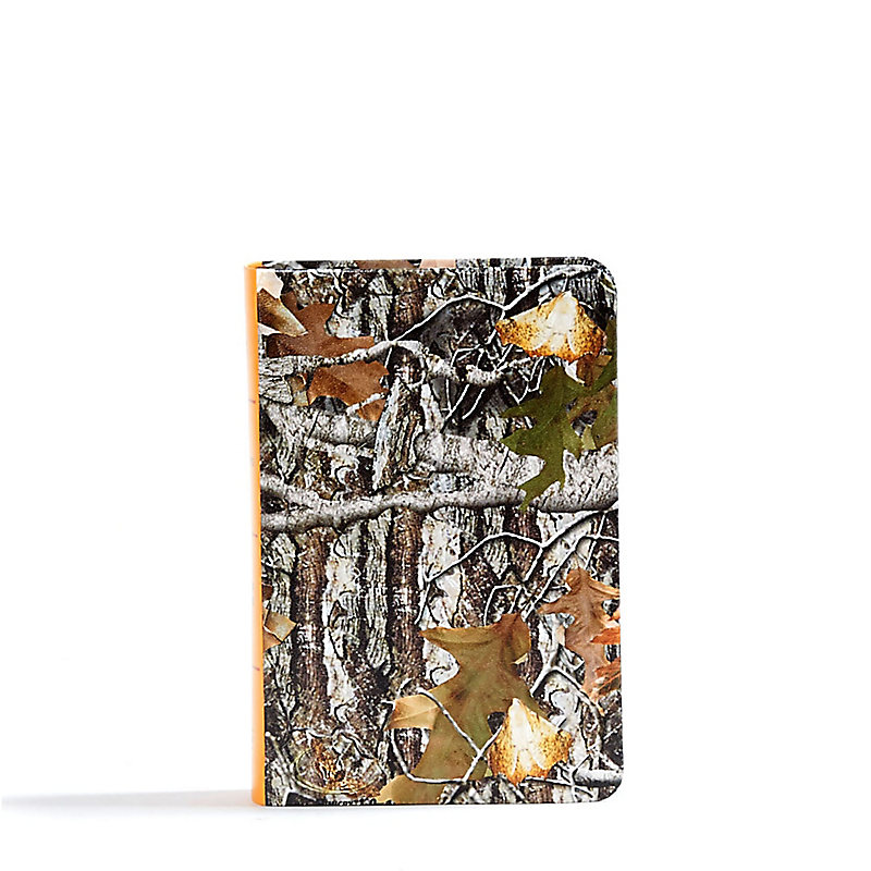 CSB Sportsman's Bible: Large Print Compact Edition, Mothwing Camouflage LeatherTouch