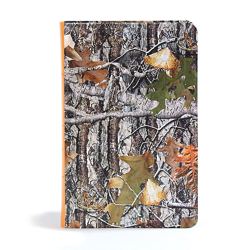 CSB Sportsman's Bible: Large Print Personal Size Edition, Mothwing Camouflage LeatherTouch