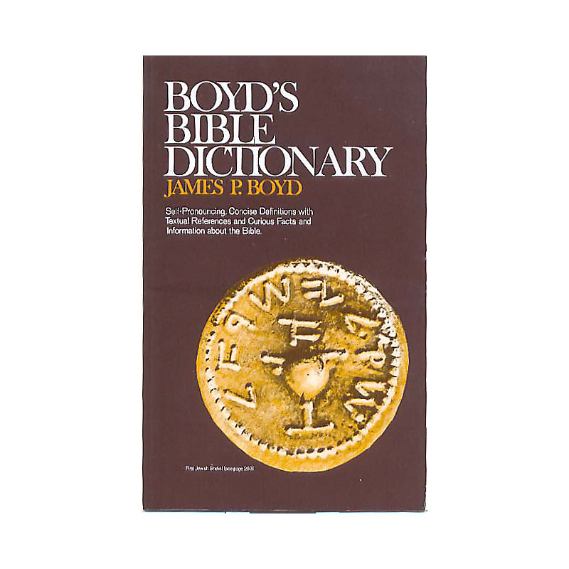 Boyd's Bible Dictionary
