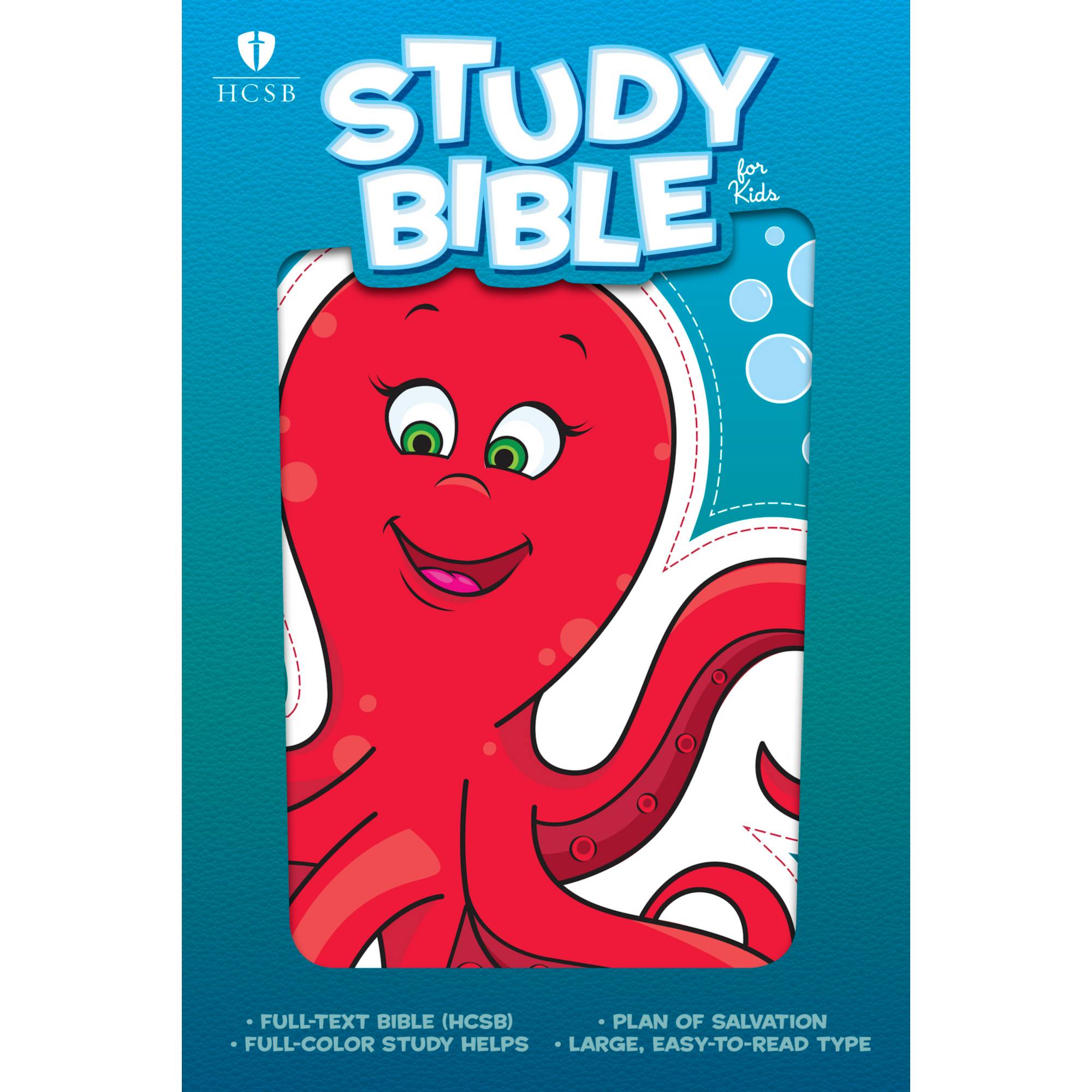 HCSB Study Bible for Kids, Octopus | Lifeway