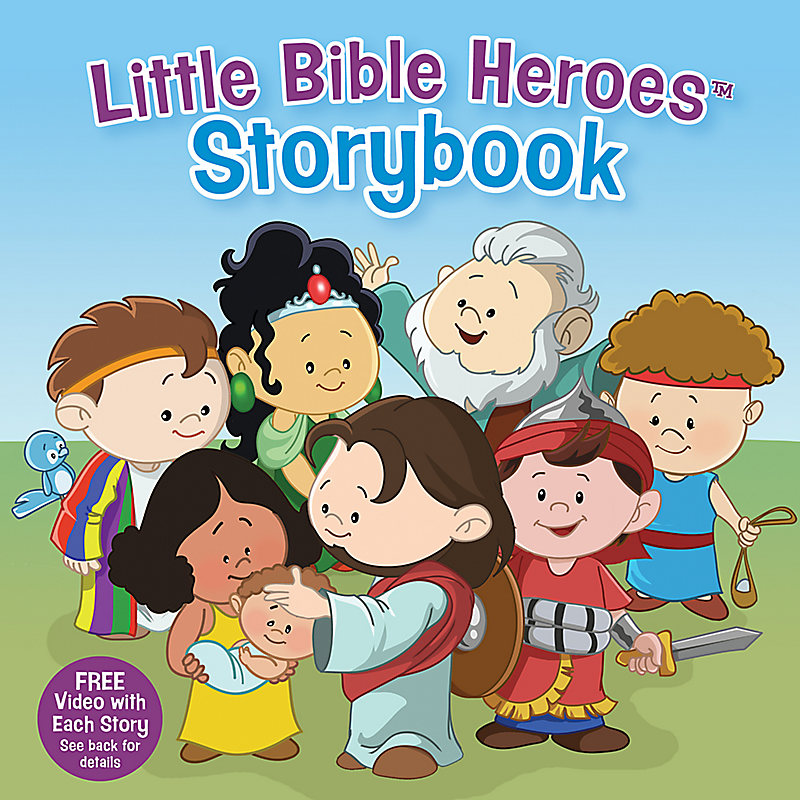 Little Bible Heroes Storybook (padded)