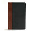 CSB Rainbow Study Bible, Black/Tan LeatherTouch, Indexed