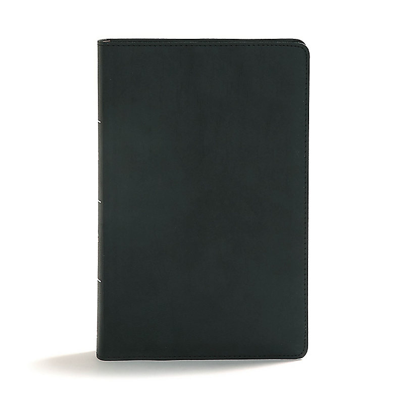 CSB Disciple's Study Bible, Black LeatherTouch