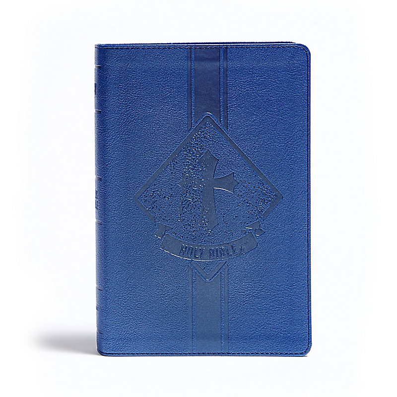 KJV Kids Bible, Royal Blue LeatherTouch