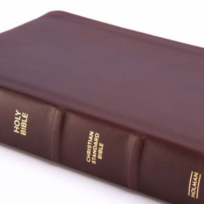 CSB Pastor's Bible, Brown Genuine Leather