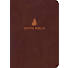 RVR 1960 Biblia Compacta Letra Grande marrón, piel fabricada