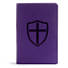 CSB Defend Your Faith Bible, Plum LeatherTouch