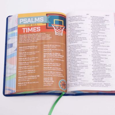 CSB Kids Bible, Sports LeatherTouch