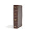CSB Single-Column Personal Size Bible, Brown Genuine Leather
