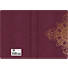 Burgundy with Floral Motif, Journal